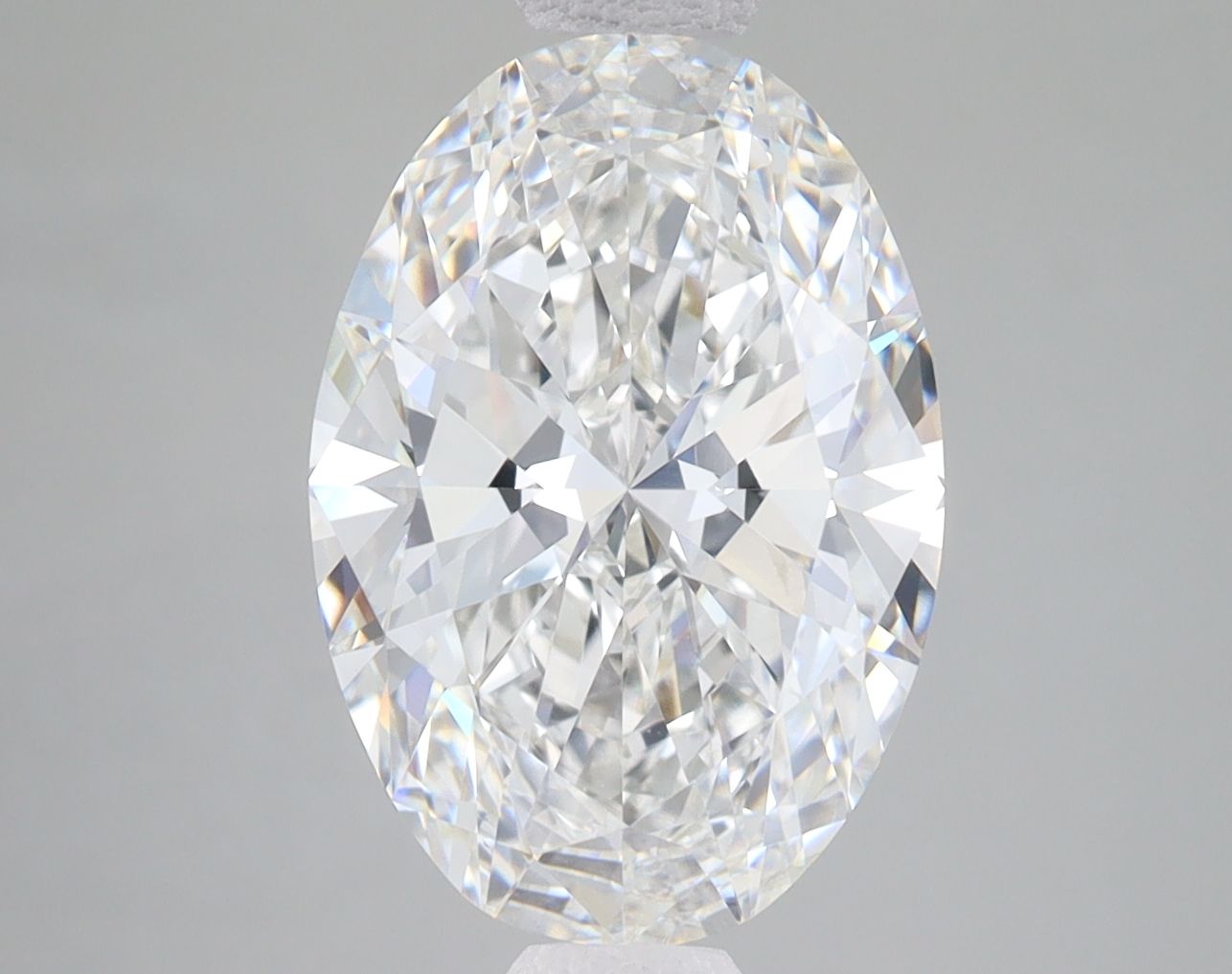4.06 ct. oval Lab Grown Diamond front image