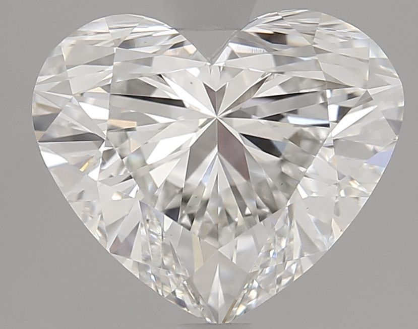 2.87 ct. heart Lab Grown Diamond front image