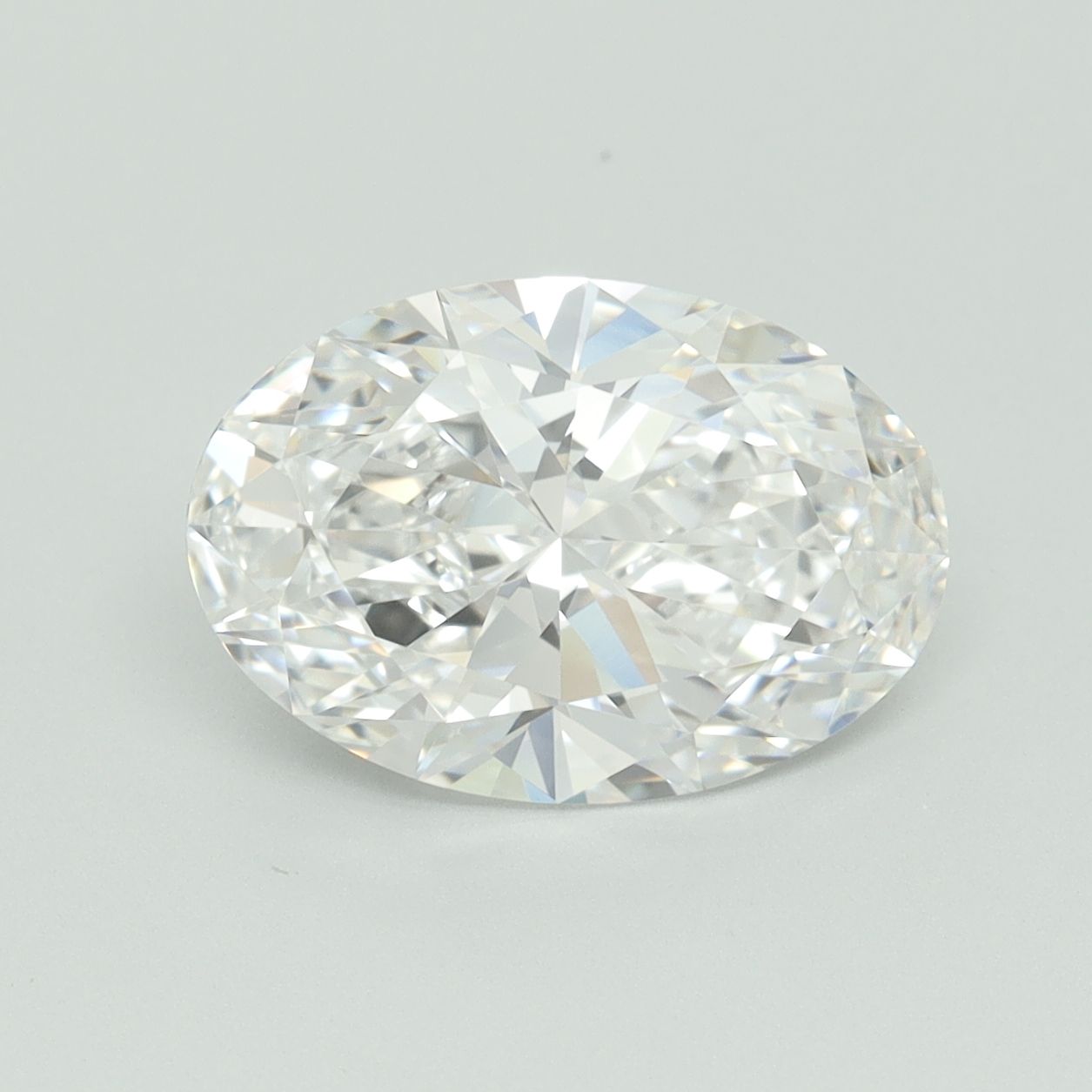 3.08 ct. oval Lab Grown Diamond front image