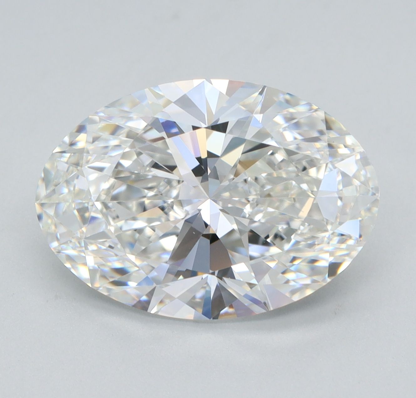 4.01 ct. oval Lab Grown Diamond front image