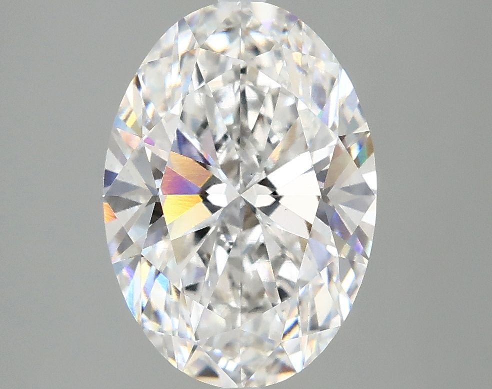 3.03 ct. oval Lab Grown Diamond front image