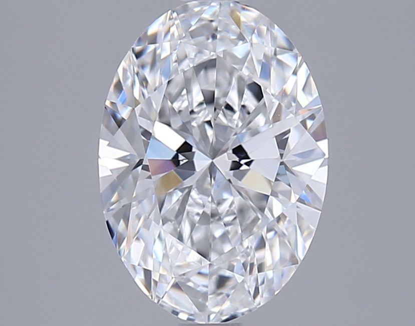 2.08 ct. oval Lab Grown Diamond front image