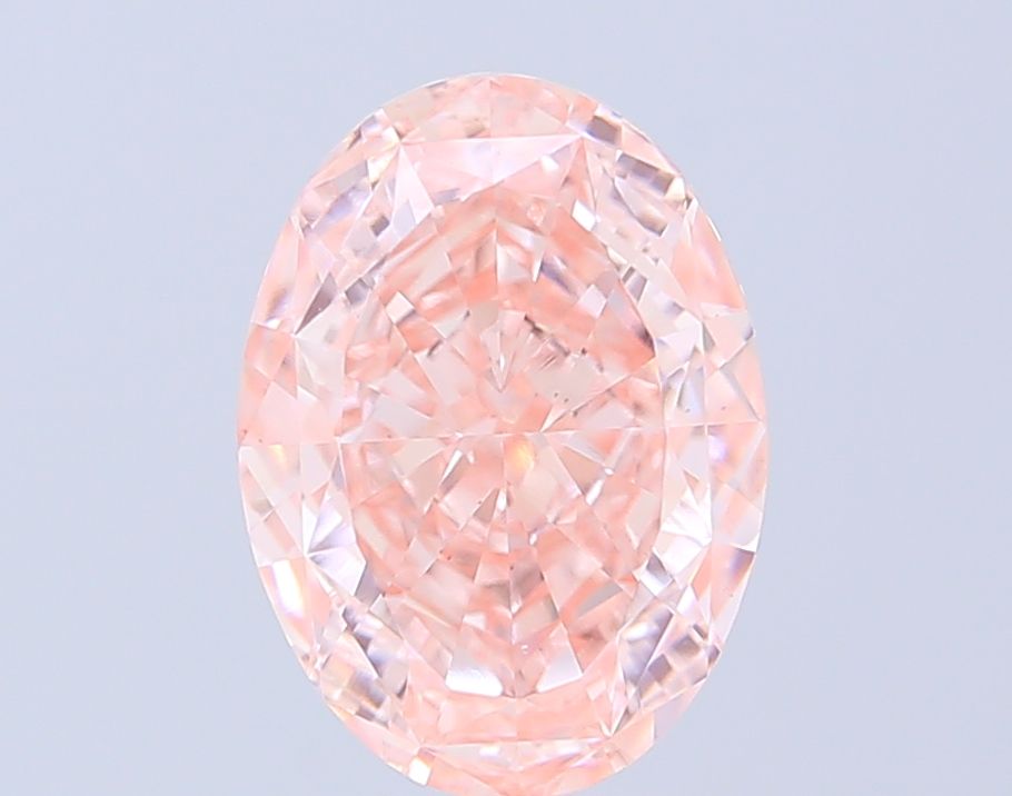 5.03 ct. oval Lab Grown Diamond front image