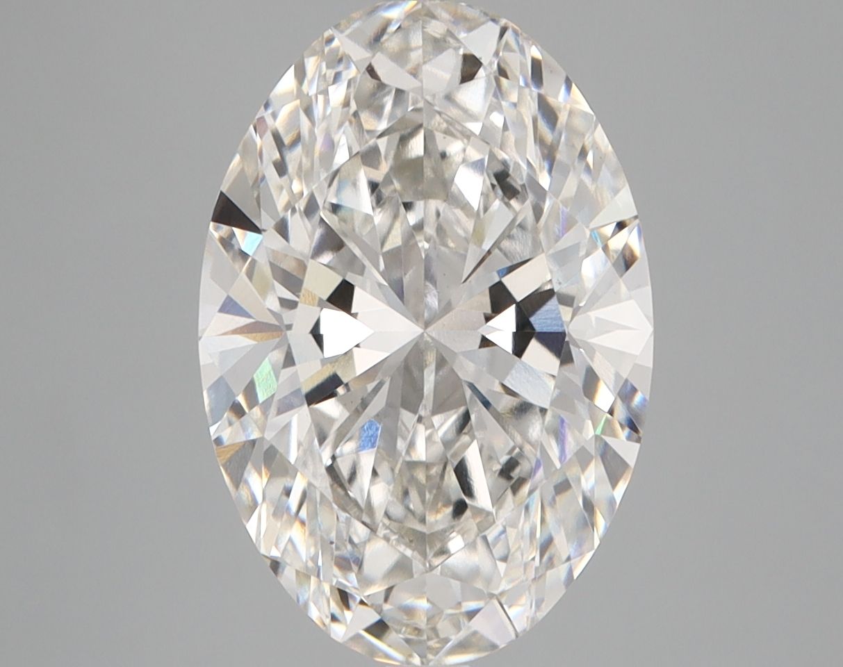 4.08 ct. oval Lab Grown Diamond front image