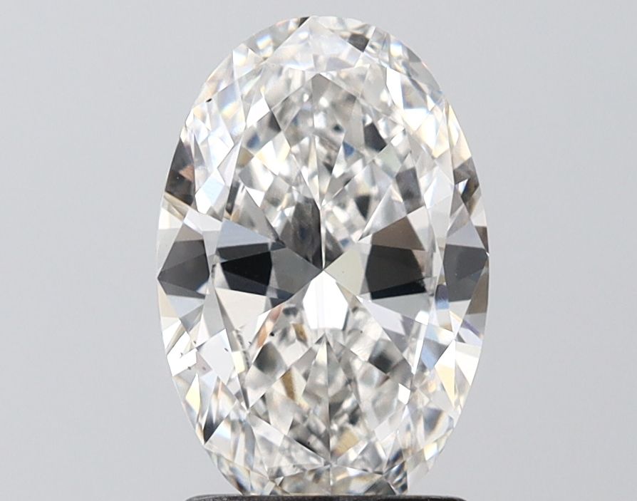 2.01 ct. oval Lab Grown Diamond front image