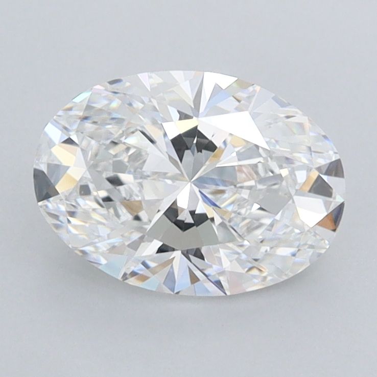 1.25 ct. oval Lab Grown Diamond front image