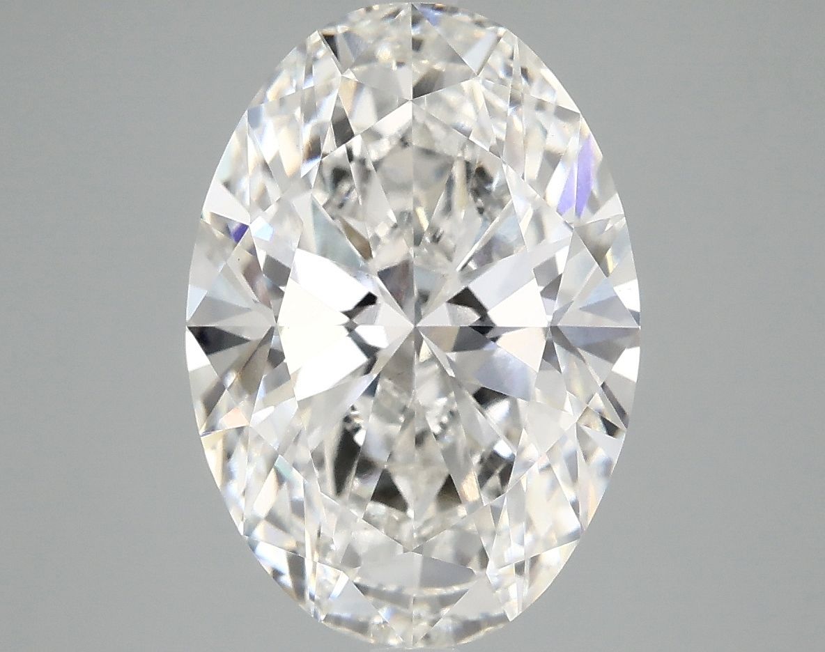 5.04 ct. oval Lab Grown Diamond front image