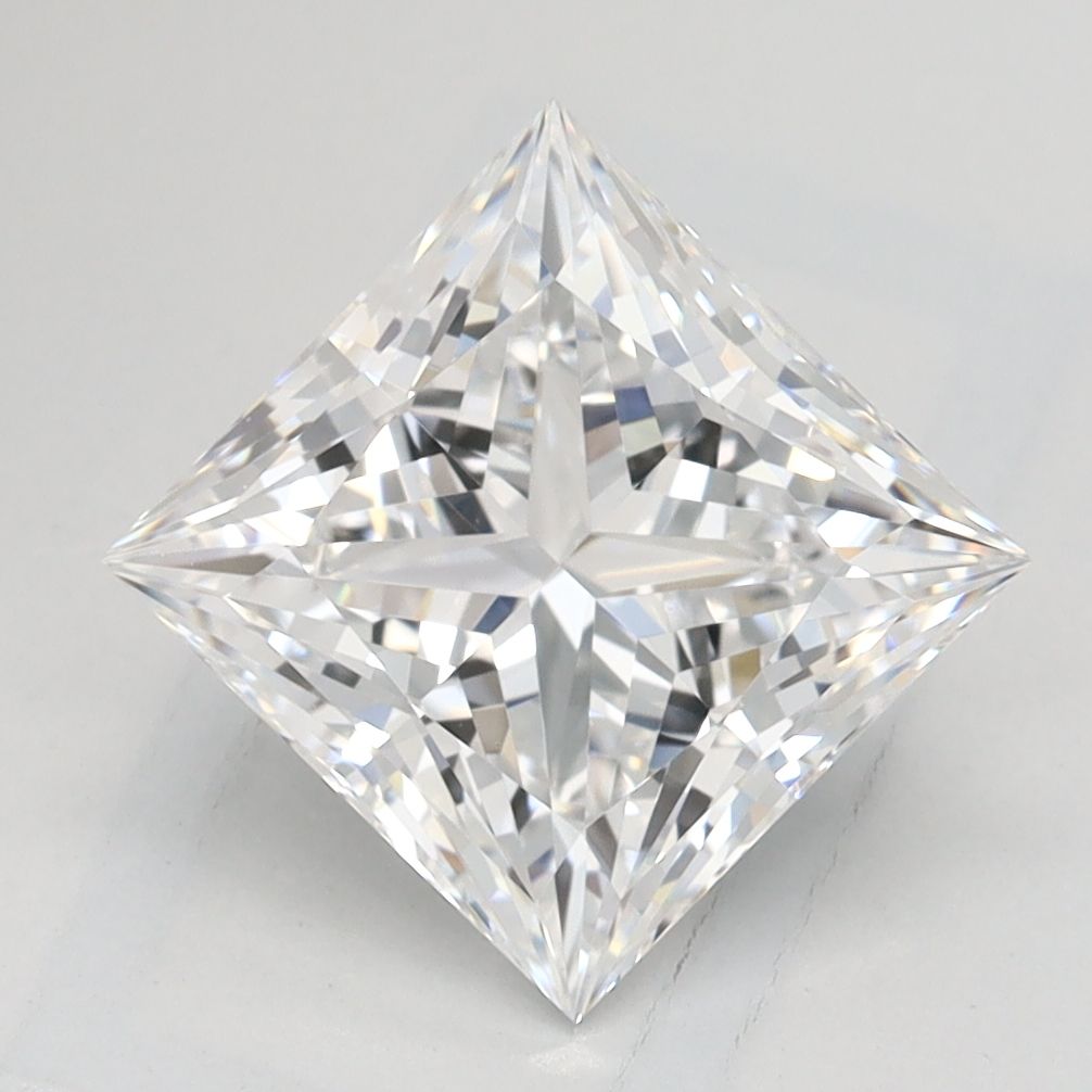 2.10 ct. princess Lab Grown Diamond front image