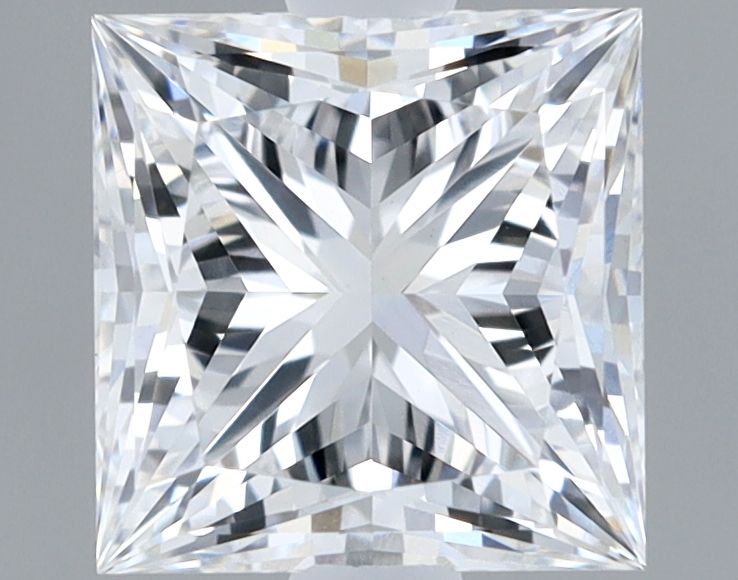 1.10 ct. princess Lab Grown Diamond front image