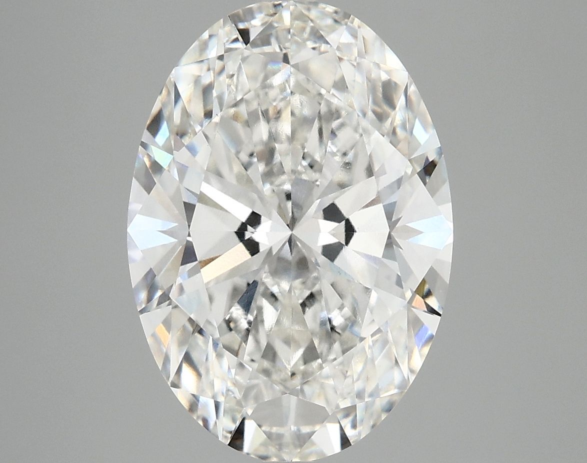 5.02 ct. oval Lab Grown Diamond front image