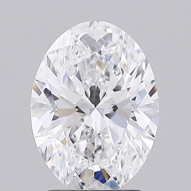 2.01 ct. oval Lab Grown Diamond front image