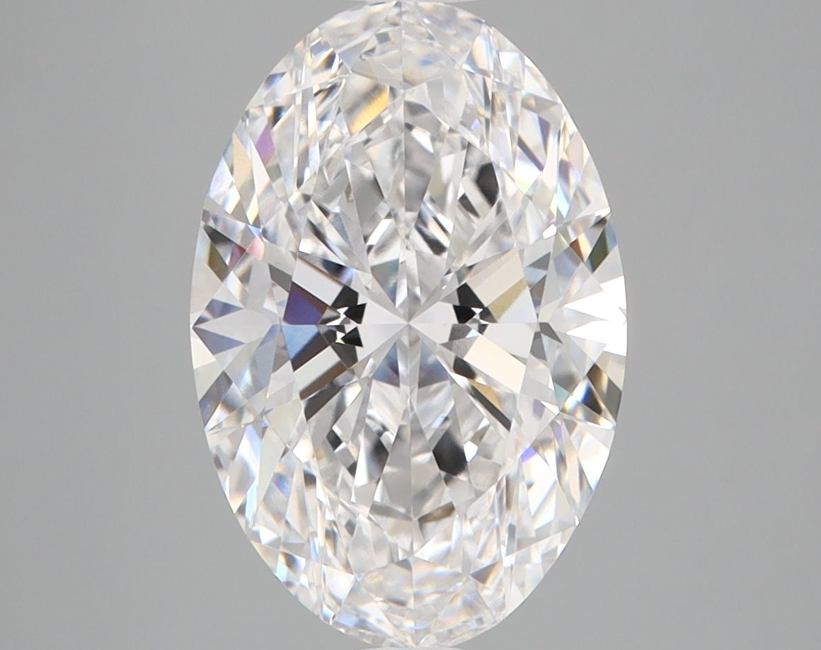 3.58 ct. oval Lab Grown Diamond front image