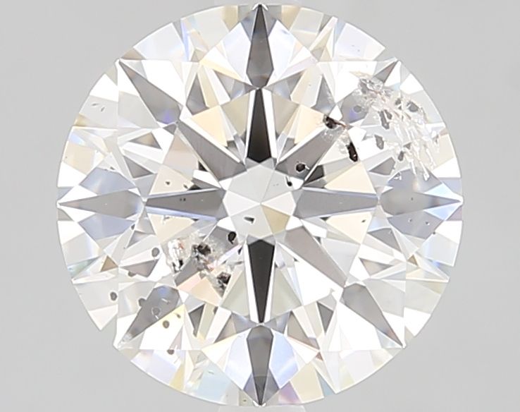 2.84 ct. round Lab Grown Diamond front image