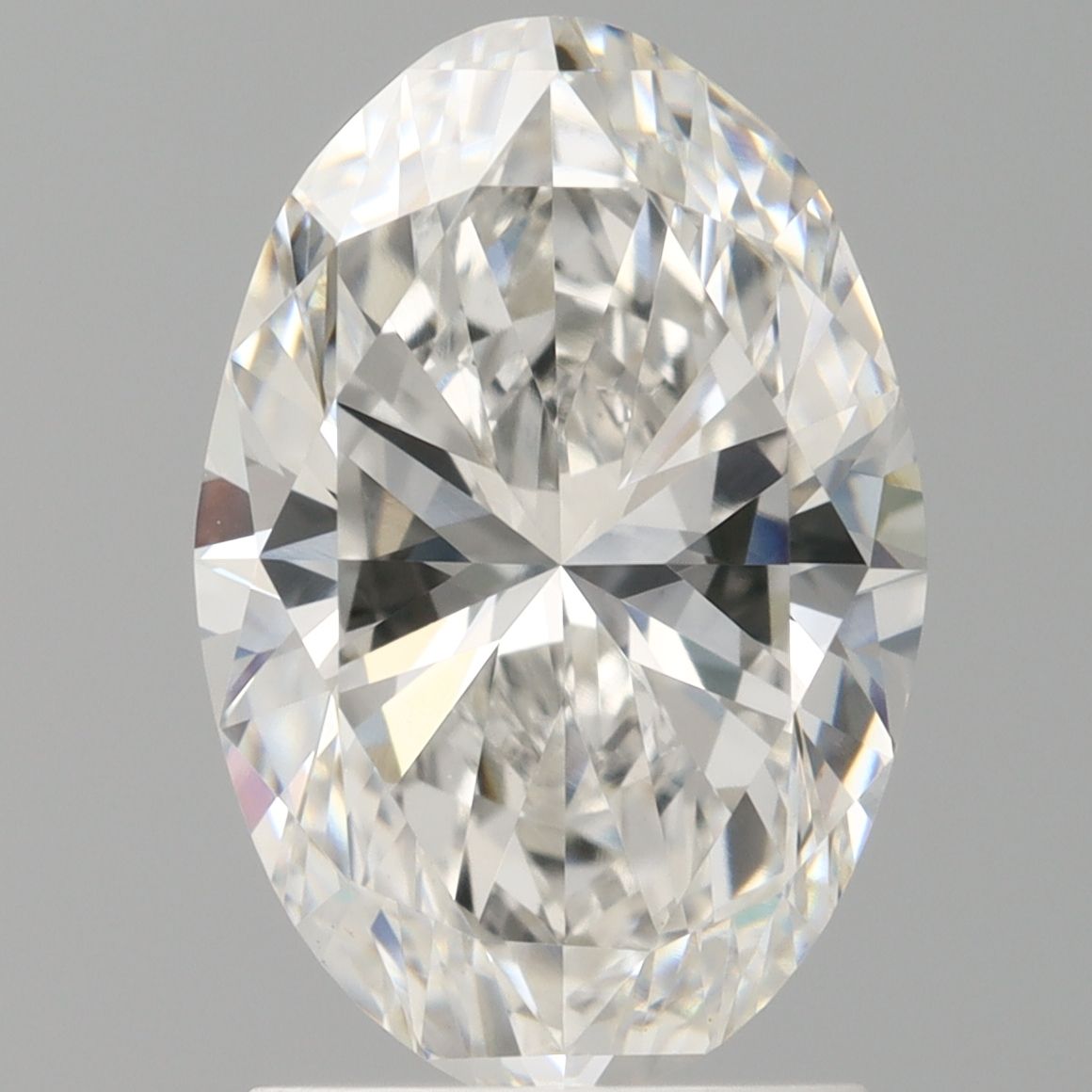 2.01 ct. oval Lab Grown Diamond front image