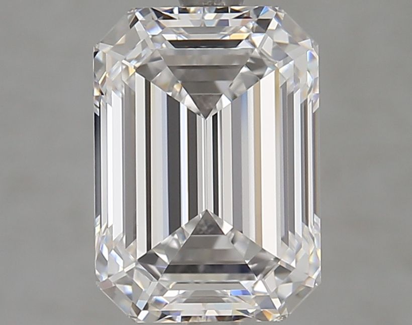 Diamant Émeraude 3.60 ct - Couleur D - Pureté VVS1