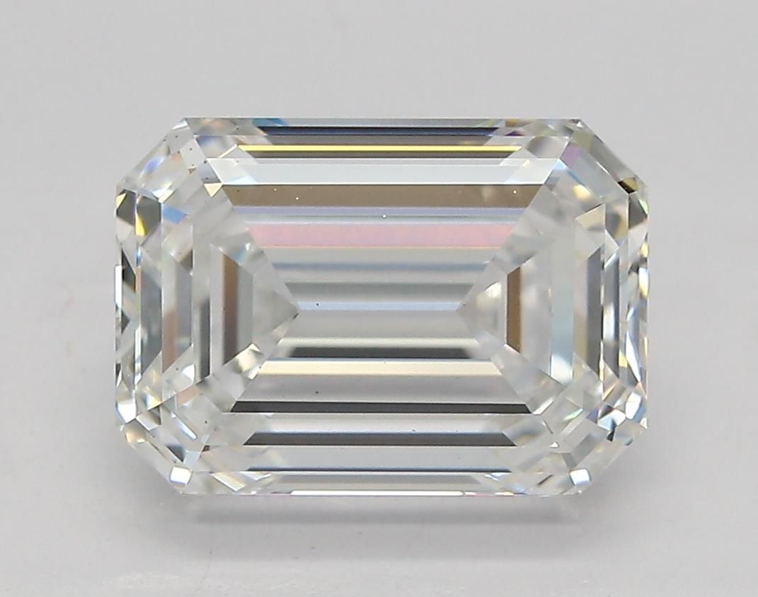 3.02 ct. emerald Lab Grown Diamond front image