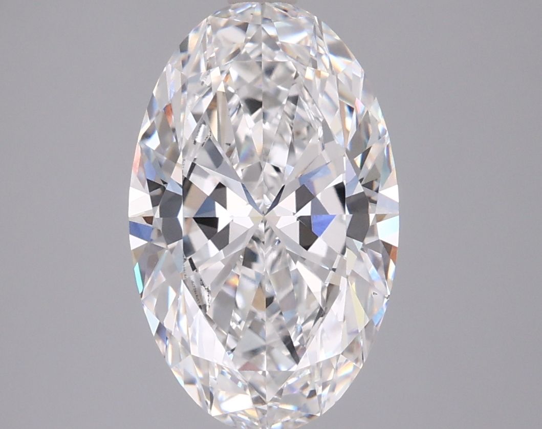 3.05 ct. oval Lab Grown Diamond front image
