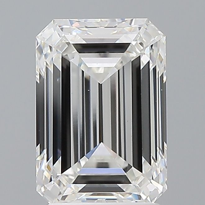 2.60 ct. emerald Lab Grown Diamond front image