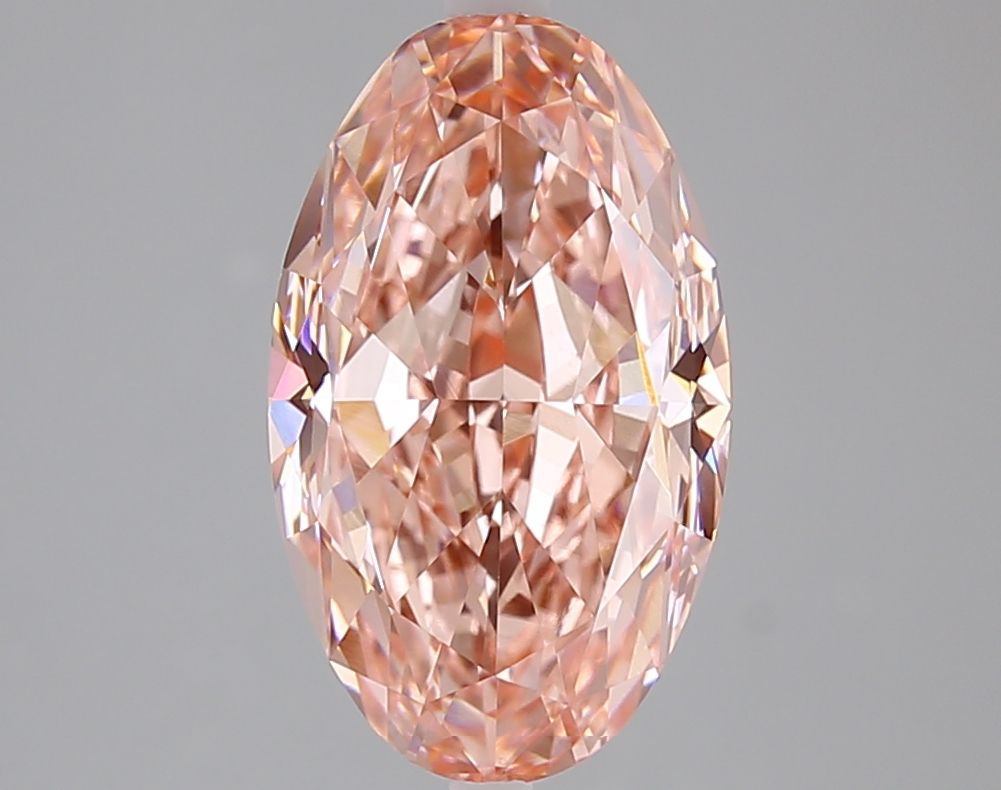 4.10 ct. oval Lab Grown Diamond front image