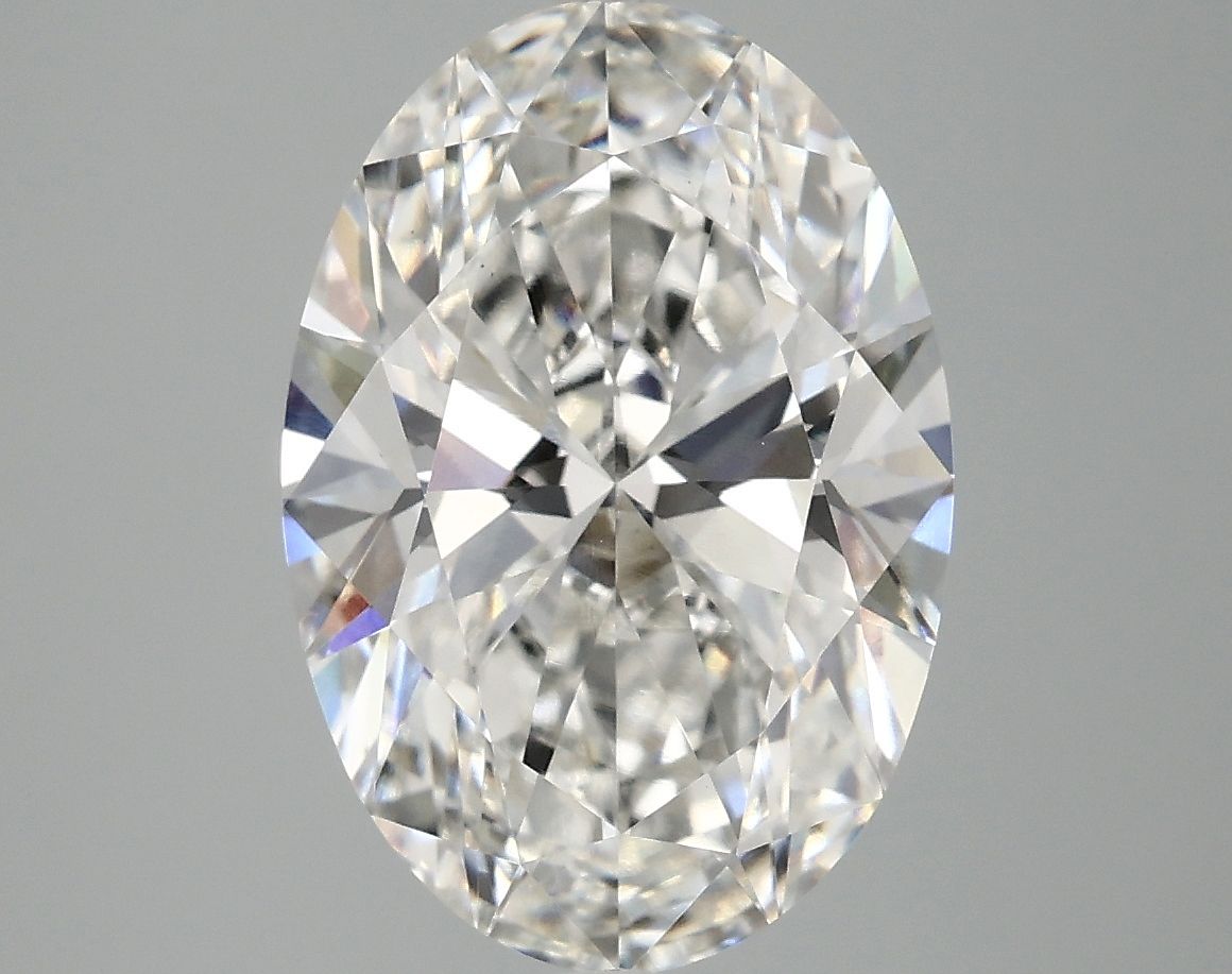 4.18 ct. oval Lab Grown Diamond front image