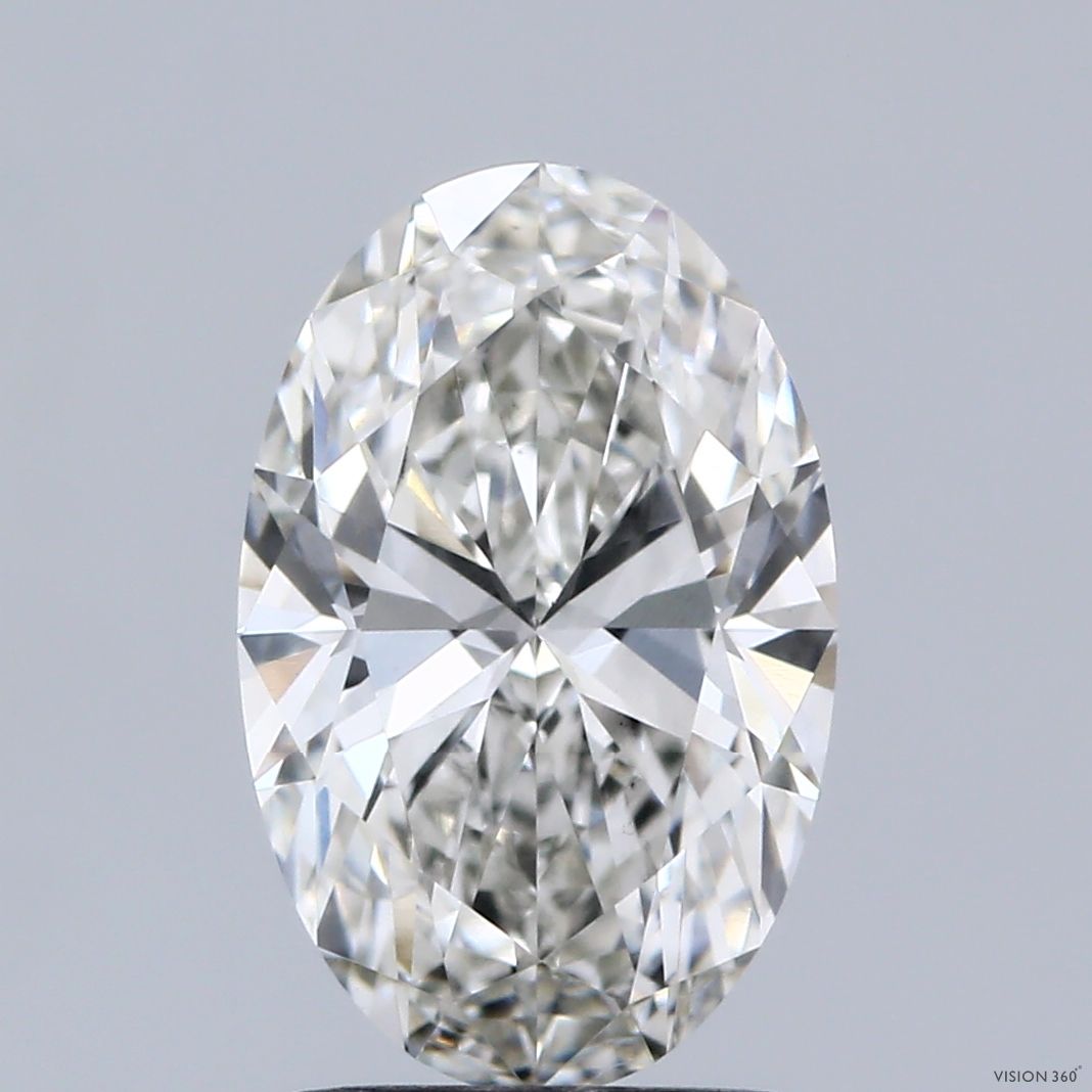 2.04 ct. oval Lab Grown Diamond front image