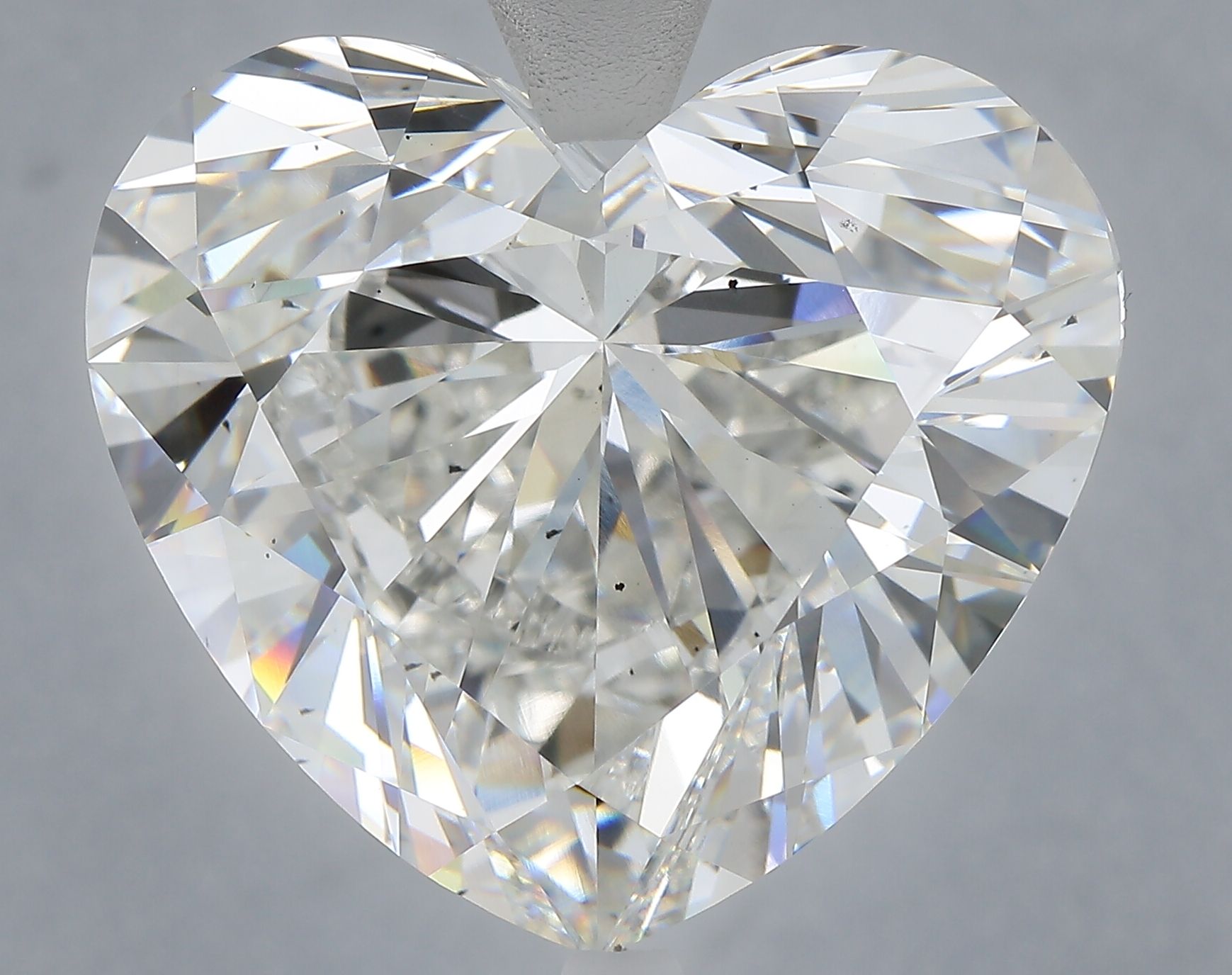 28.16 ct. heart Lab Grown Diamond front image