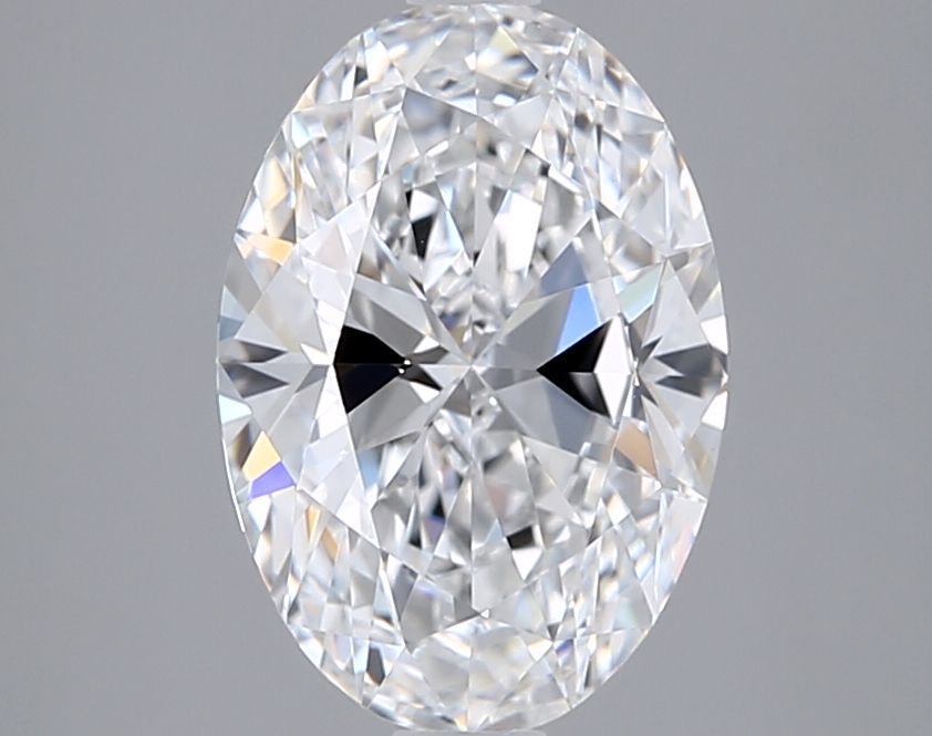 2.03 ct. oval Lab Grown Diamond front image