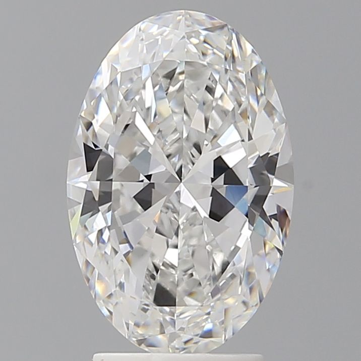 2.93 ct. oval Lab Grown Diamond front image