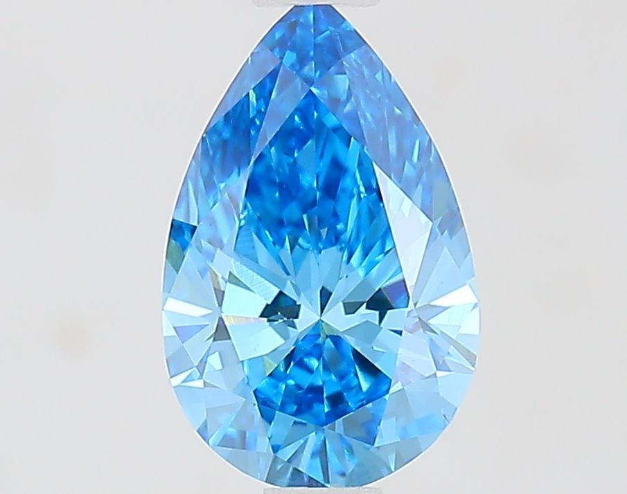 1.04 CT Fancy Vivid Blue PEAR