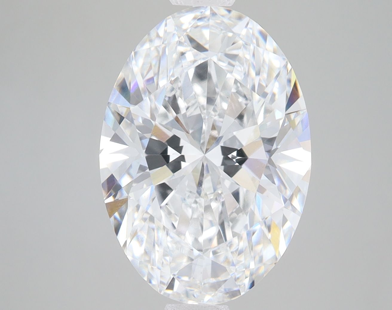 5.09 ct. oval Lab Grown Diamond front image