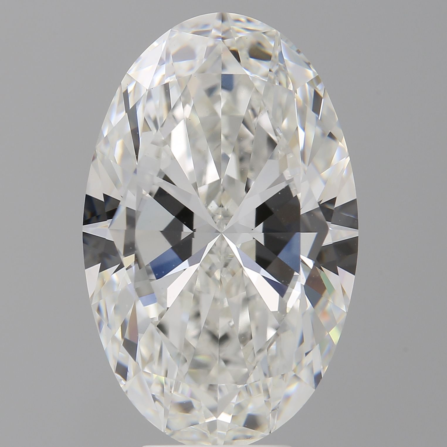 8.00 ct. oval Lab Grown Diamond front image