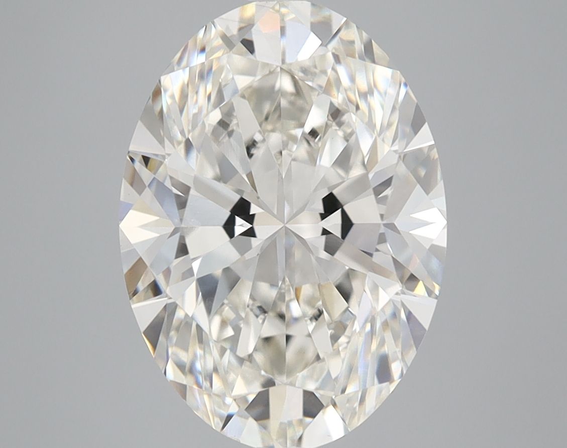 4.19 ct. oval Lab Grown Diamond front image