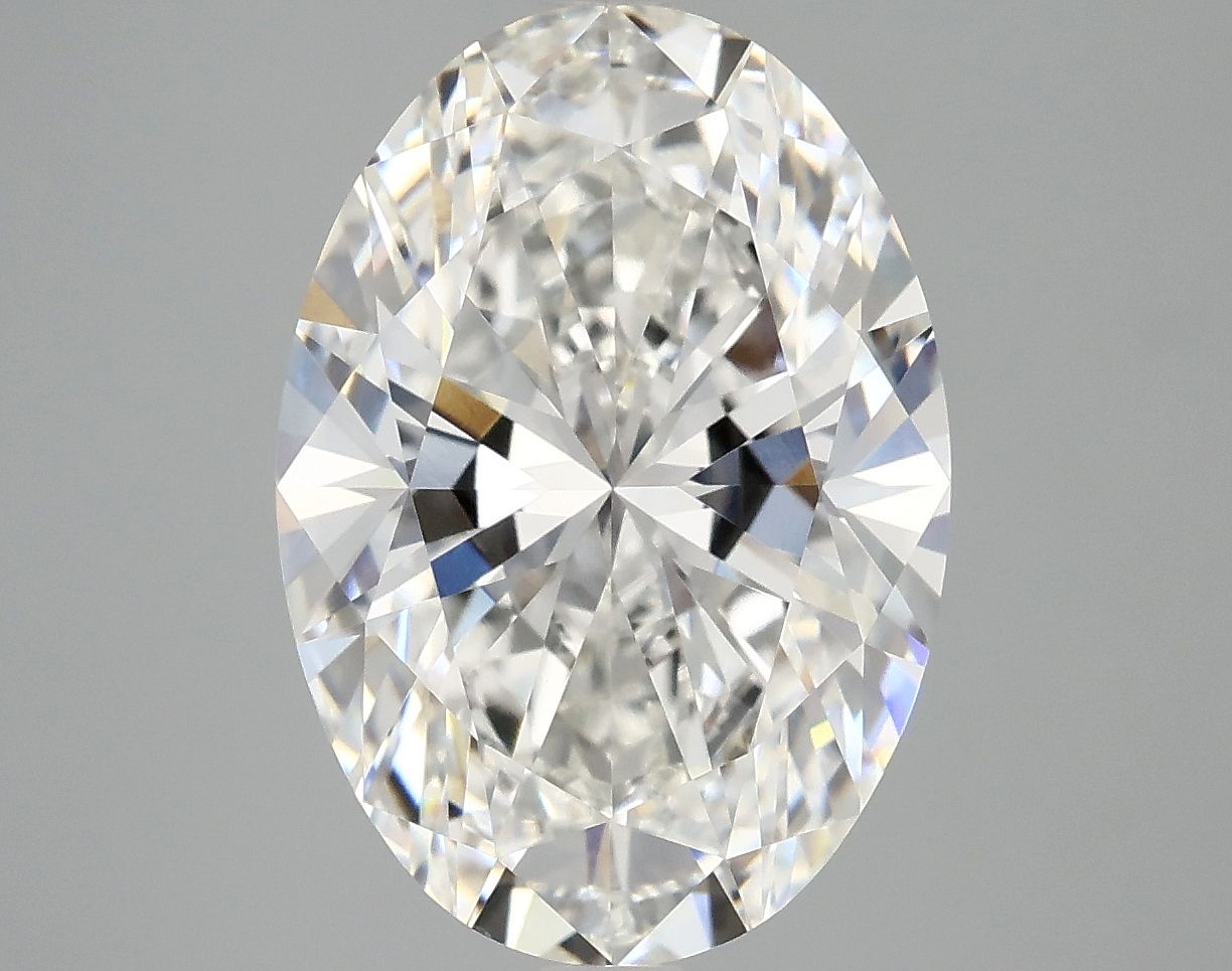 5.03 ct. oval Lab Grown Diamond front image
