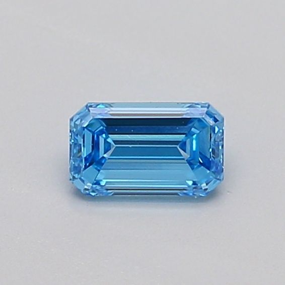 0.32 CT Fancy Vivid Blue EMERALD