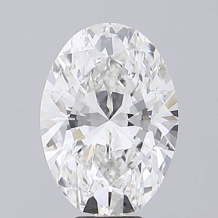 5.56 ct. oval Lab Grown Diamond front image