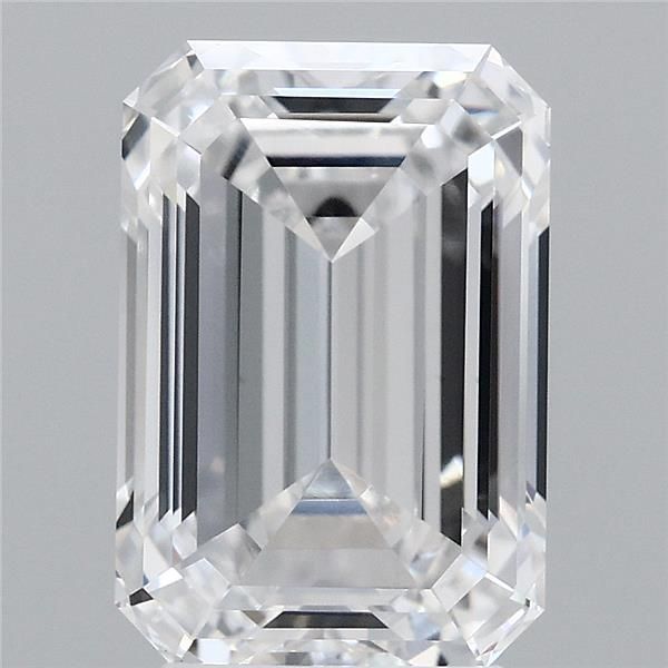 4.08 ct. emerald Lab Grown Diamond front image