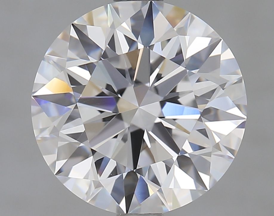 Diamant Rond 2.94 ct - Couleur D - Pureté VVS1