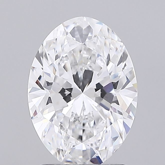 2.01 ct. oval Lab Grown Diamond front image