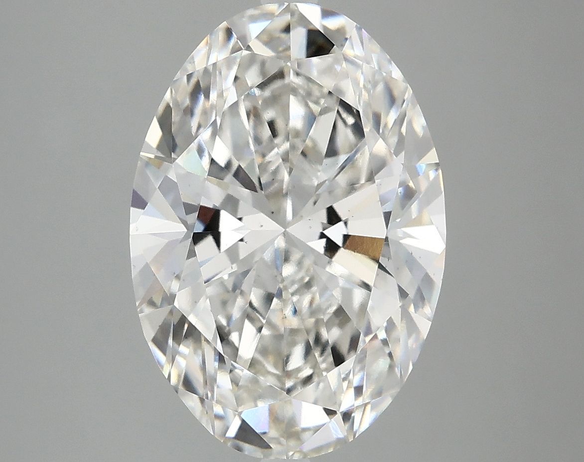 5.00 ct. oval Lab Grown Diamond front image