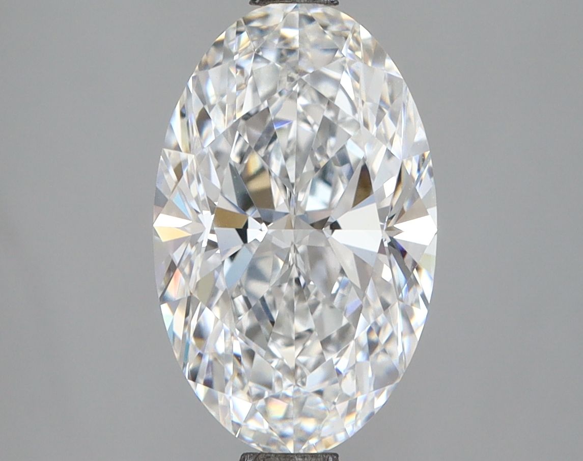 3.78 ct. oval Lab Grown Diamond front image