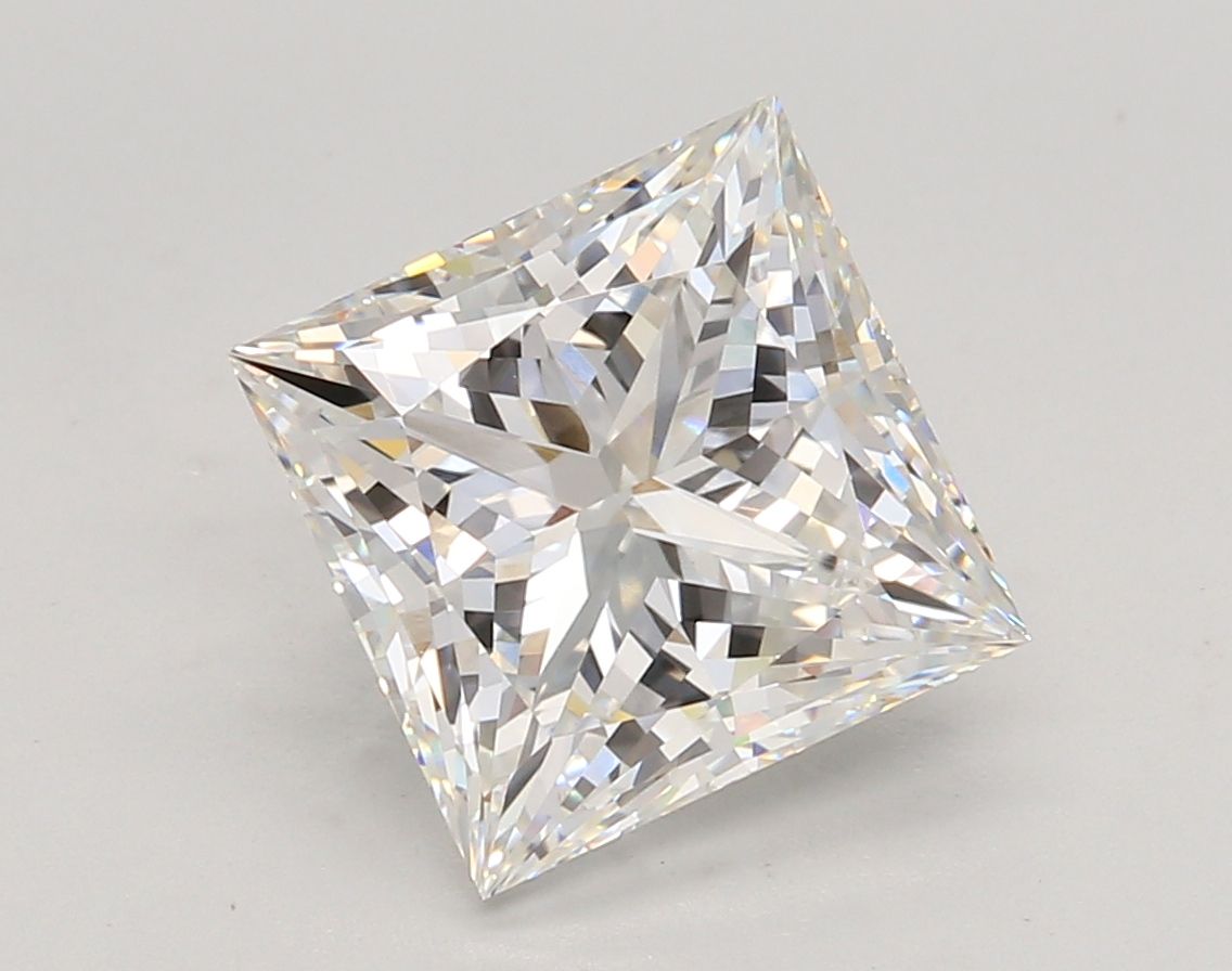 4.02 ct. princess Lab Grown Diamond front image