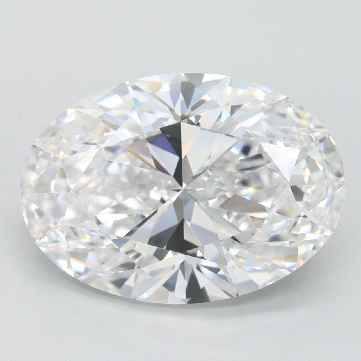 4.50 ct. oval Lab Grown Diamond front image