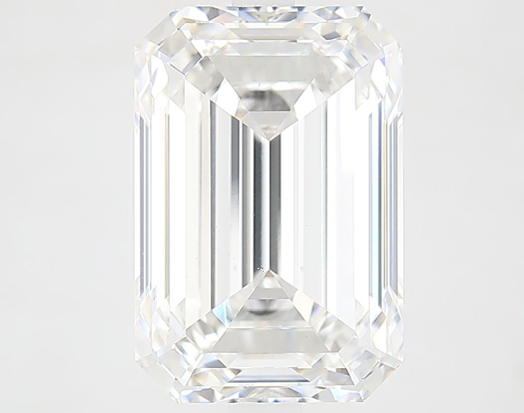 5.46 ct. emerald Lab Grown Diamond front image