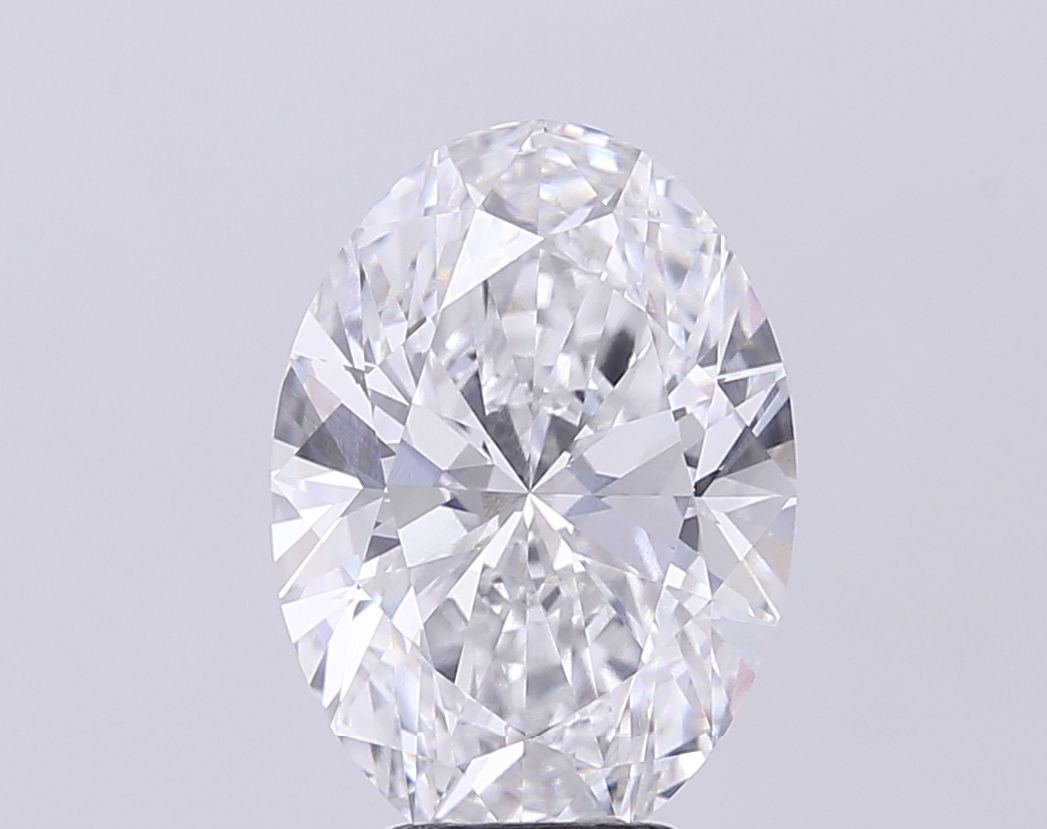 5.02 ct. oval Lab Grown Diamond front image