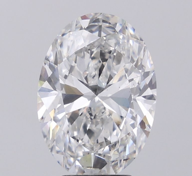 4.08 ct. oval Lab Grown Diamond front image