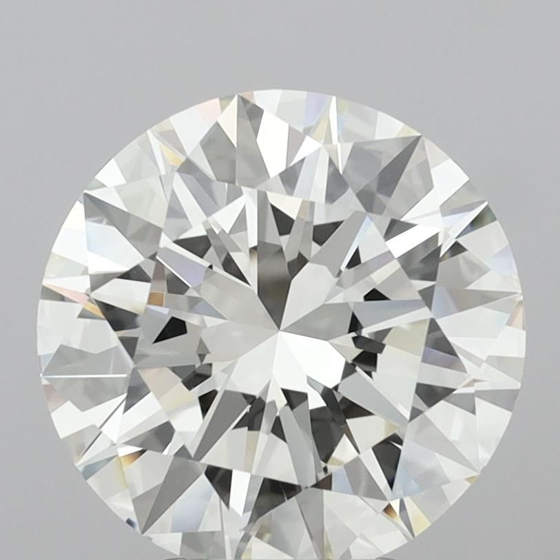 3.87 ct Round diamond