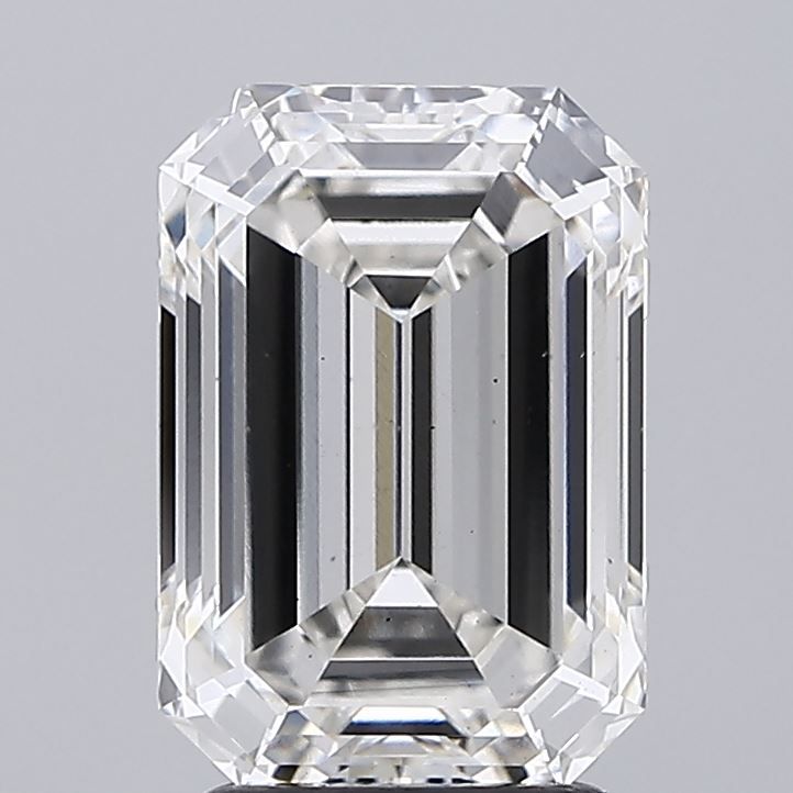 2.93 ct. emerald Lab Grown Diamond front image