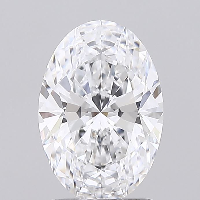 1.63 ct. oval Lab Grown Diamond front image