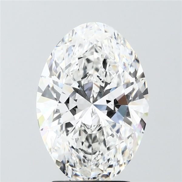 3.04 ct. oval Lab Grown Diamond front image