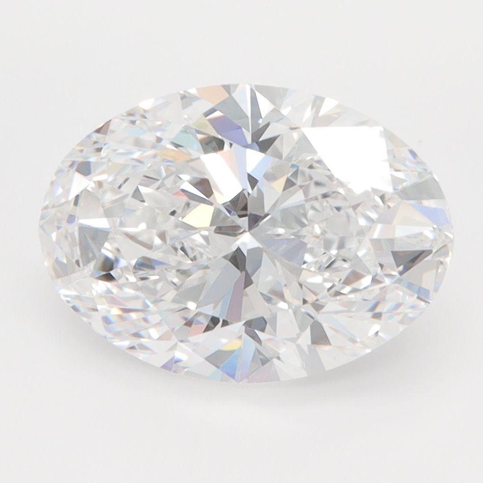 3.01 ct. oval Lab Grown Diamond front image